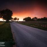 Campagna Provenzale al Tramonto