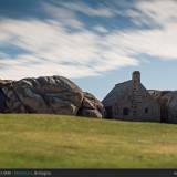 La casa tra le rocce, Meneham, Bretagna.