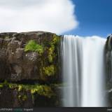 Cascata di Oxararfoss, Pingvellir.