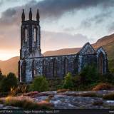 Dunlewey Church al tramonto