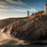 Faro di Saint Mathieu al tramonto