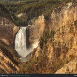 Cascata del Grand Canyon dello Yellowstone