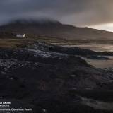 Tramonto presso Glassillaun Beach, Connemara