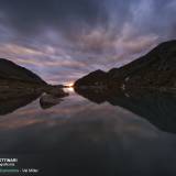 Lago Miller al tramonto