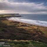 Whitepark Bay at sunset - north Ireland