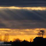 Stupenda fotografia scattata al tramonto del Parco Nazionale polacco di Biebrza