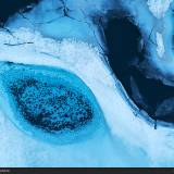 Icy Tao: pattern ghiacciati del Lago della Vacca