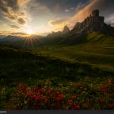 L’ultima luce al passo Giau