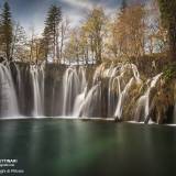 Fotografia dei laghi di Plitvice in Croazia