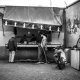 Marocco - Souk del pollame nella medina di Marrakech.