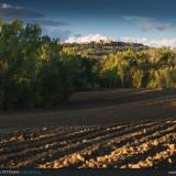 Pienza al tramonto