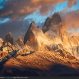 Prime luci sul Fitz Roy