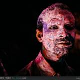 Ritratto - India, Holi festival.