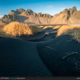 Sabbia nera a Vestrahorn