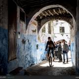 Scene di vita nei vicoli della Medina di Tetouan.