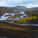 Strada per Landmannalaugar