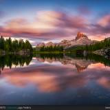 Tramonto al Lago Federa