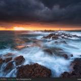 Tramonto al Faro di Mangiabarche, Sardegna