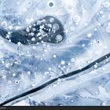 Utopia: fotografia macro di ghiaccio a Correggio.