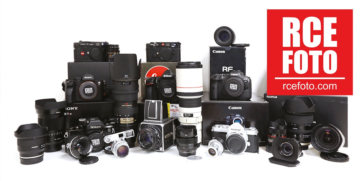 Attrezzatura fotografica usata, ma senza rischi