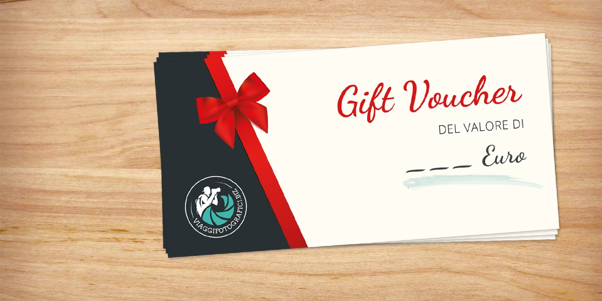 Voucher e buoni regalo per appassionati di fotografia.