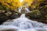 Autunno dorato alle Cascate del Dardagna