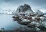 Hamony in inverno, Lofoten - Norvegia.