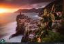 Infuocata a Vernazza