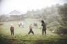 Laos - Volano rudimentale nella  tribù degli Akha-Noukouy, regione di Phongsali.