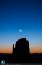Luna alla Monument Valley