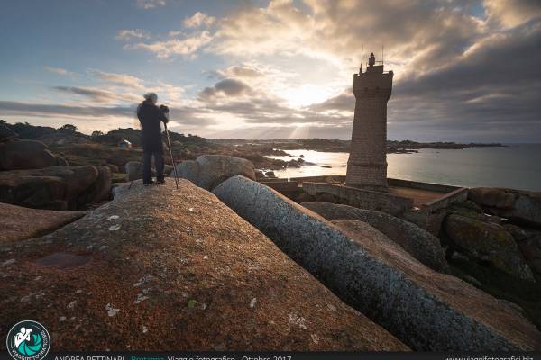 Tramonto al faro di Tregastel