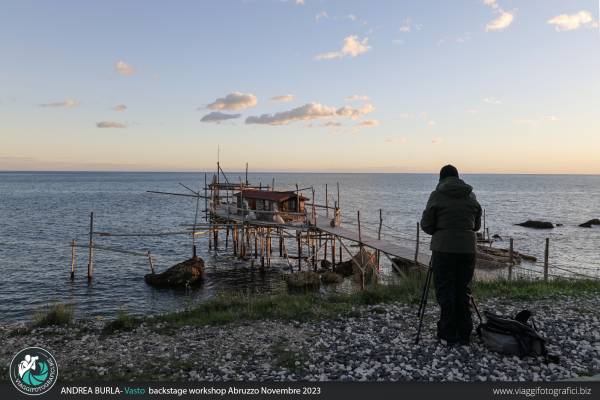 Backstage workshop in Molise sulla costa dei trabocchi