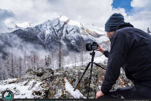 Backstage dal workshop fotografico nel parco del Gran Paradiso