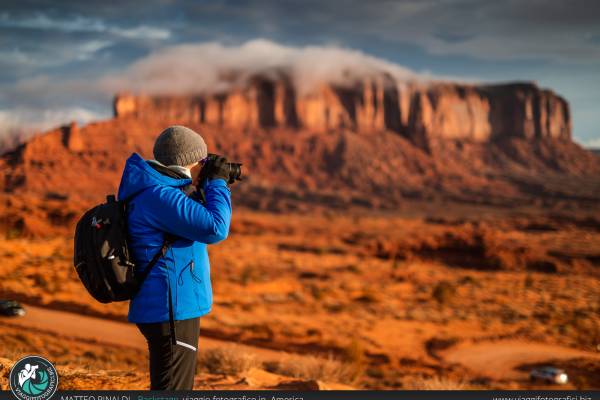 Luce alla Monument Valley