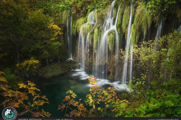 Cascata autunnale ai Laghi di Plitvice