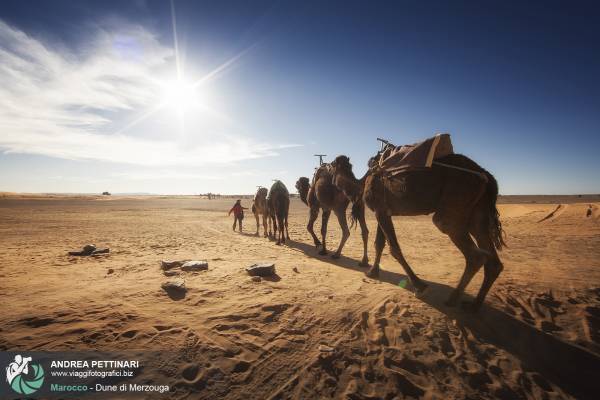 Viaggio fotografico nel deserto di merzouga