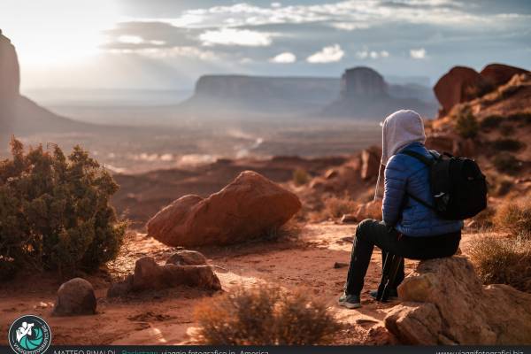 Ammirando la Monument Valley