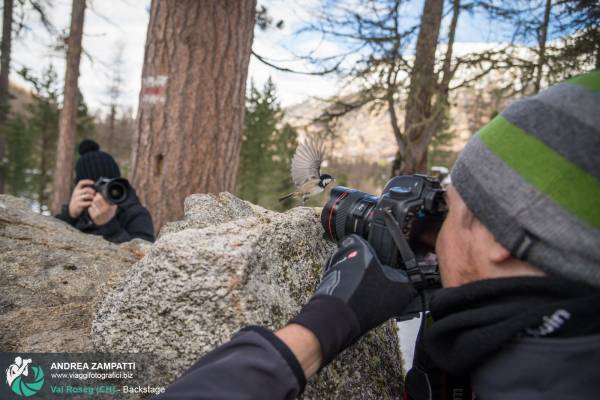 Backstage workshop fotografico in Val Roseg