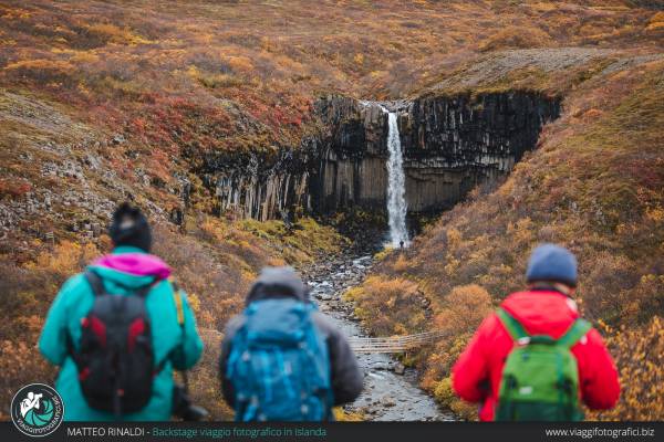 parco di skaftafell e svartifoss in autunno