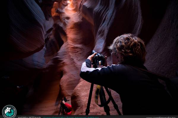 scatti all'Antelope Canyon