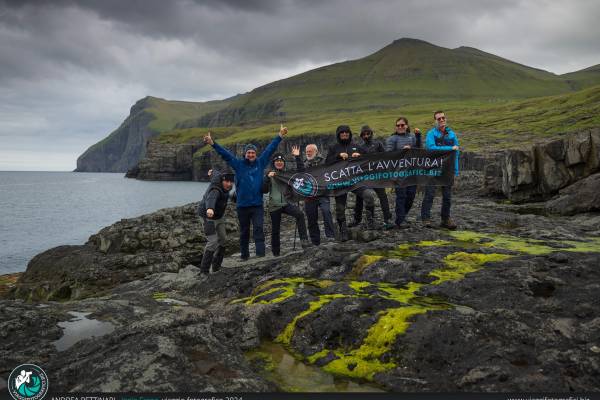 Gruppo Luglio 2024 Faroe