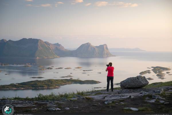 Backstage dal viaggio all'isola di senja