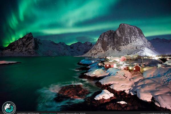Aurora a Reine