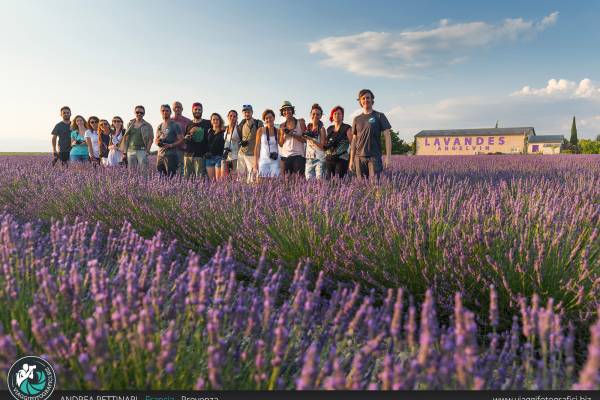 Foto di gruppo viaggio fotografico in Provenza 2016