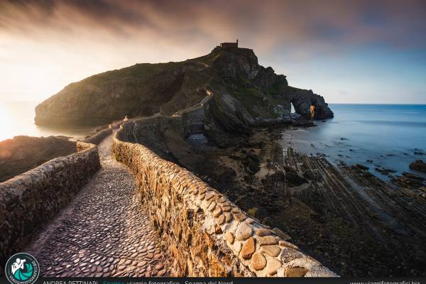 tramonto al gaztelugatxe