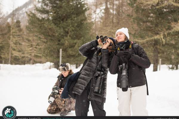 Backstage workshop in Engadina