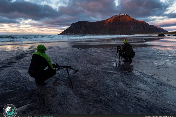 Backstage dal viaggio in Norvegia