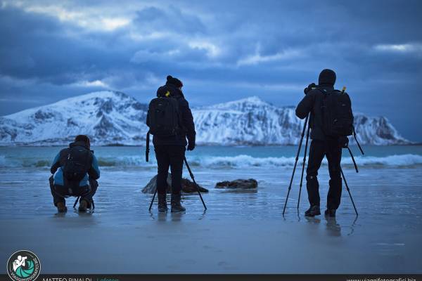 Backstage del viaggio fotografico in norvegia