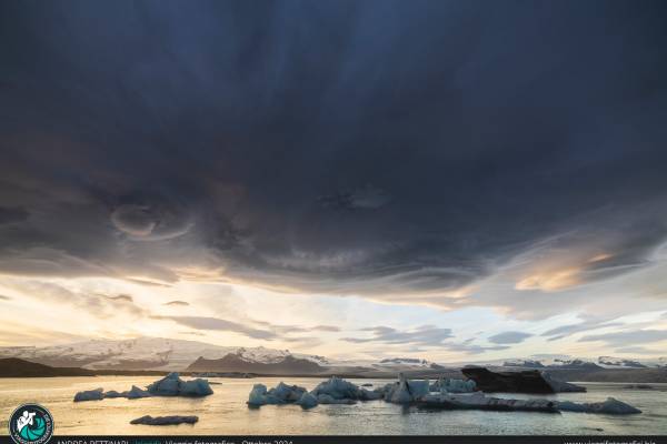 laguna glaciale in islanda