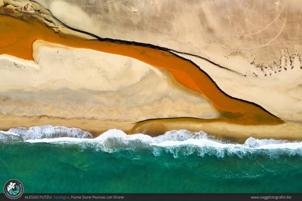 Dune di Picinas riprese con il drone